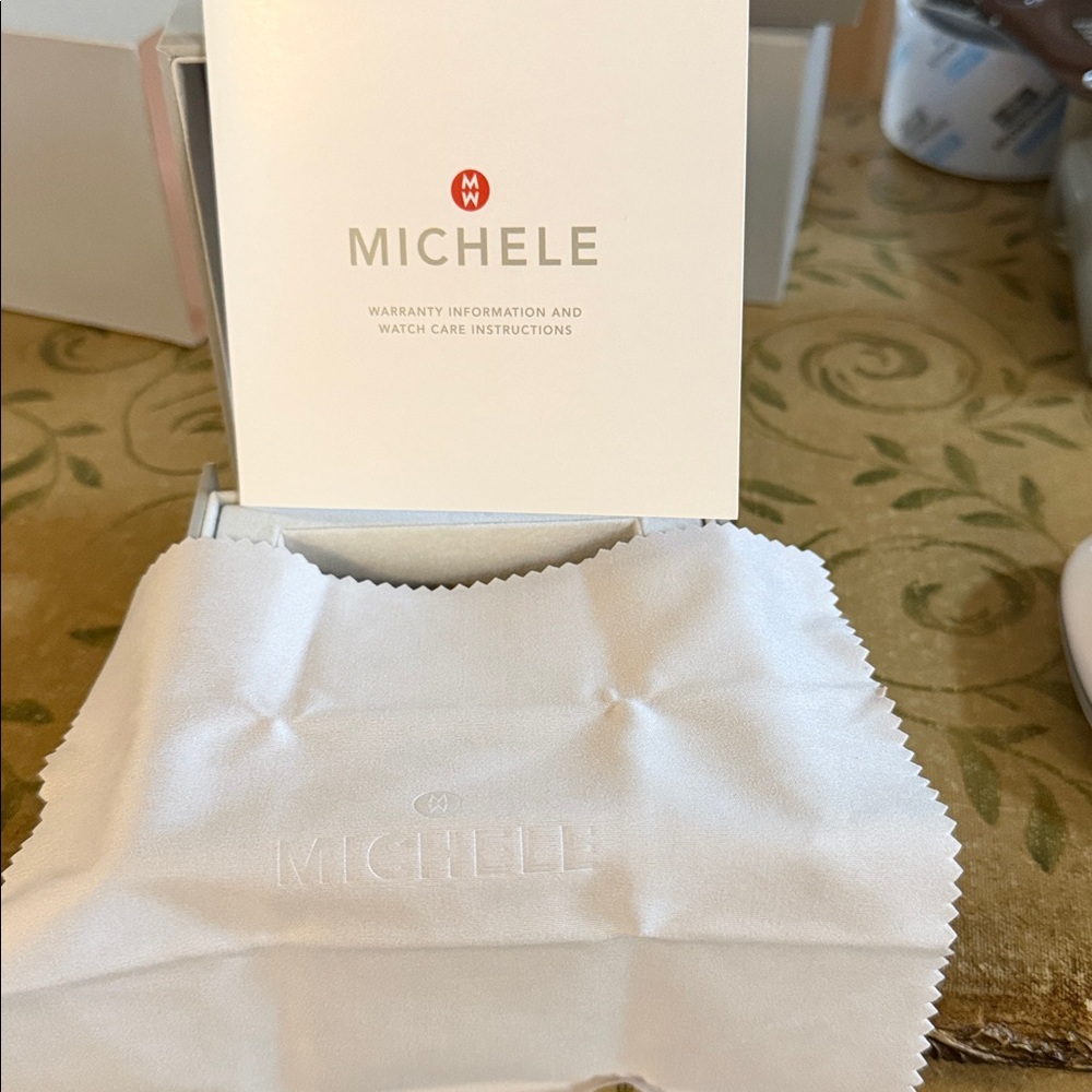 Michele Two-Tone Rose Gold and Silver Watch - Picture 6 of 10